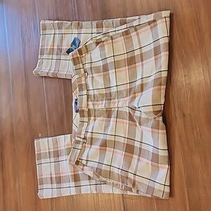 Abercrombie and Fitch Plaid pants.